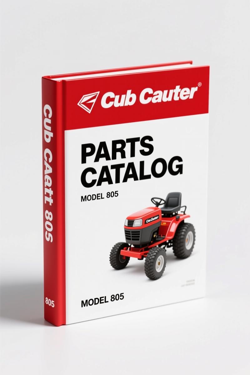 Cub Cadet 805 Parts Catalog – OEM Exploded Views & Part Numbers
