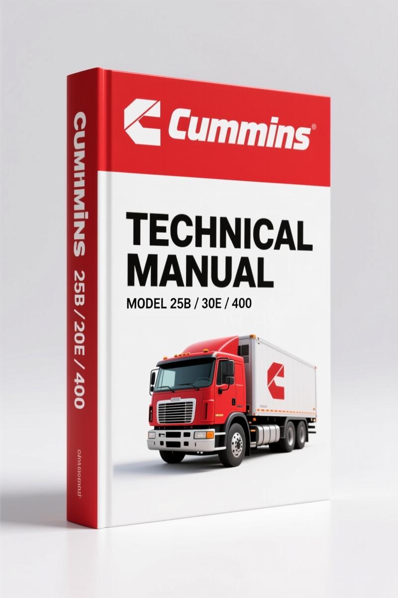 Cummins 25B, 30E, 400, 401A/401B/401C, 420/425 Technical Manual – OEM Brake Guide
