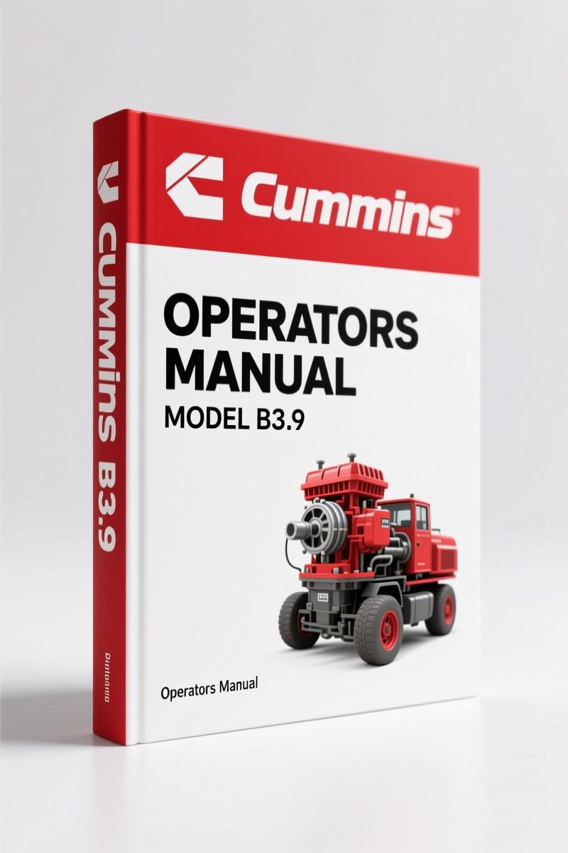 Cummins B3.9, B5.9, B4.5 2013 Operators Manual – OEM Specifications