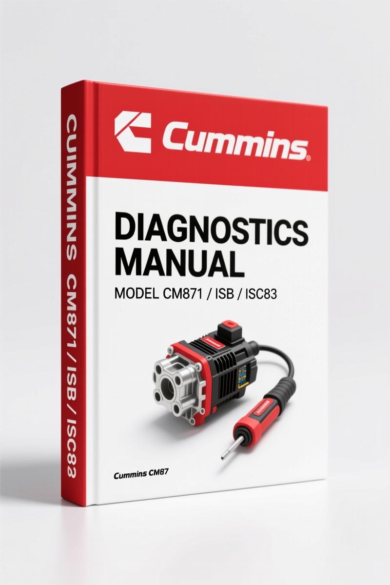 Cummins ISL, ISB, ISM, CM871, ISC83 Diagnostics Manual – 38 Pages
