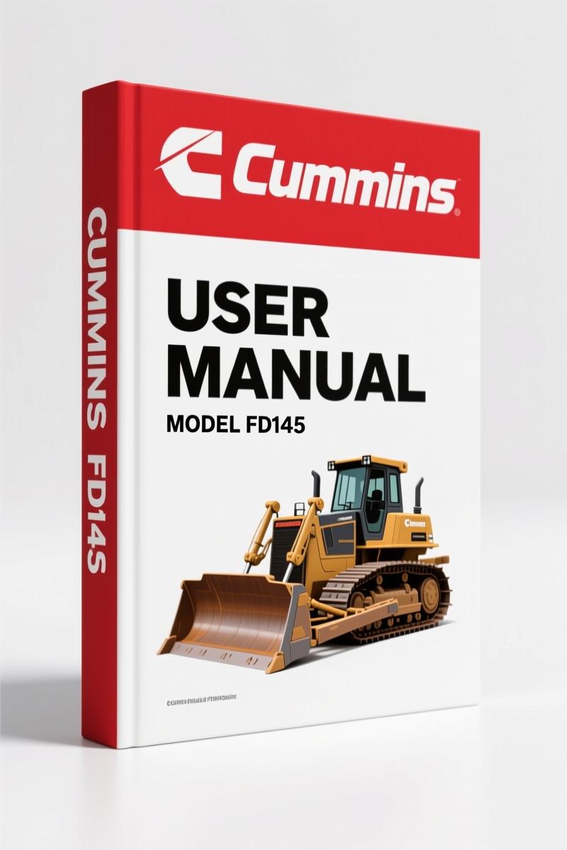 Cummins FD145 1998 User Manual – Crawler Dozer Operation & Maintenance