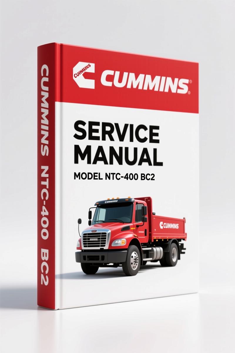Cummins NTC-400 BC2 1985 Service Manual – Factory-Certified Specs