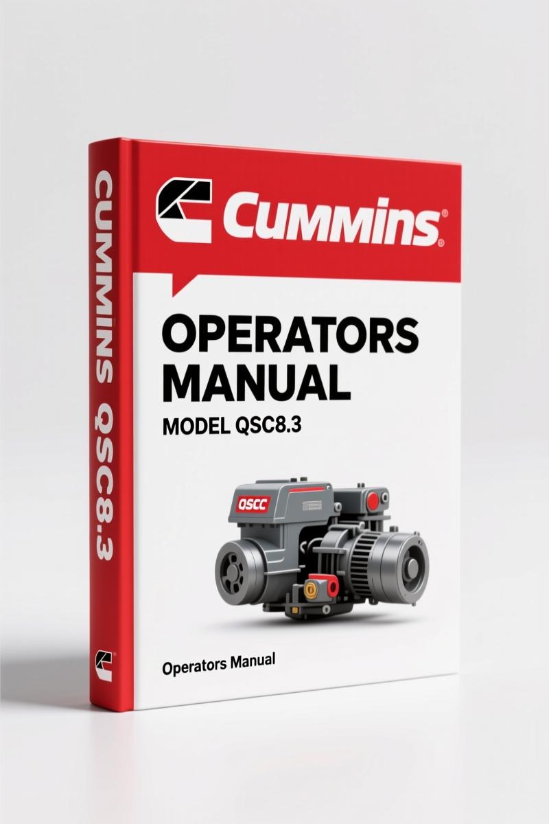 Cummins QSL9, QSC8.3 2006 Service Manual – Factory Specs