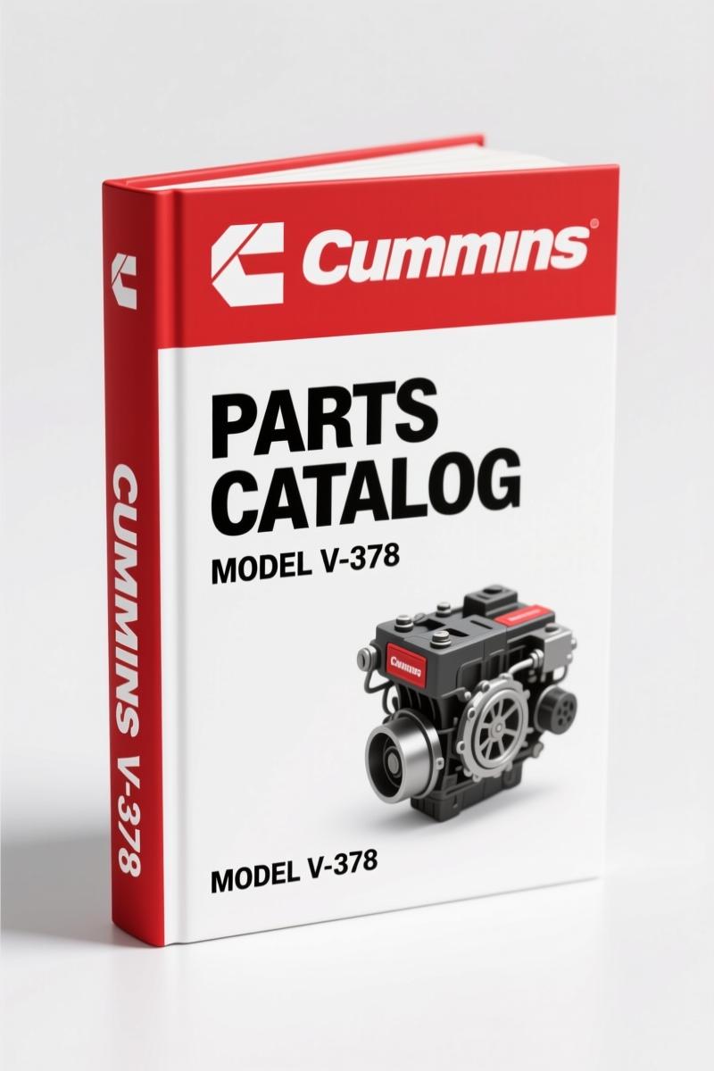 Cummins V-378 Parts Catalog – OEM Part Identification for Diesel Engines