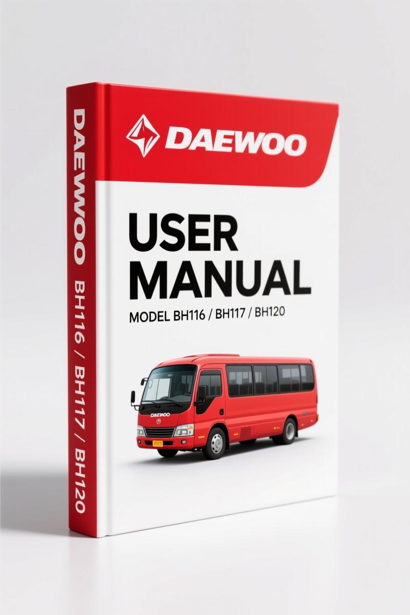 Daewoo BH116, BH117, BH120 User Manual – 258 Pages of OEM Specifications