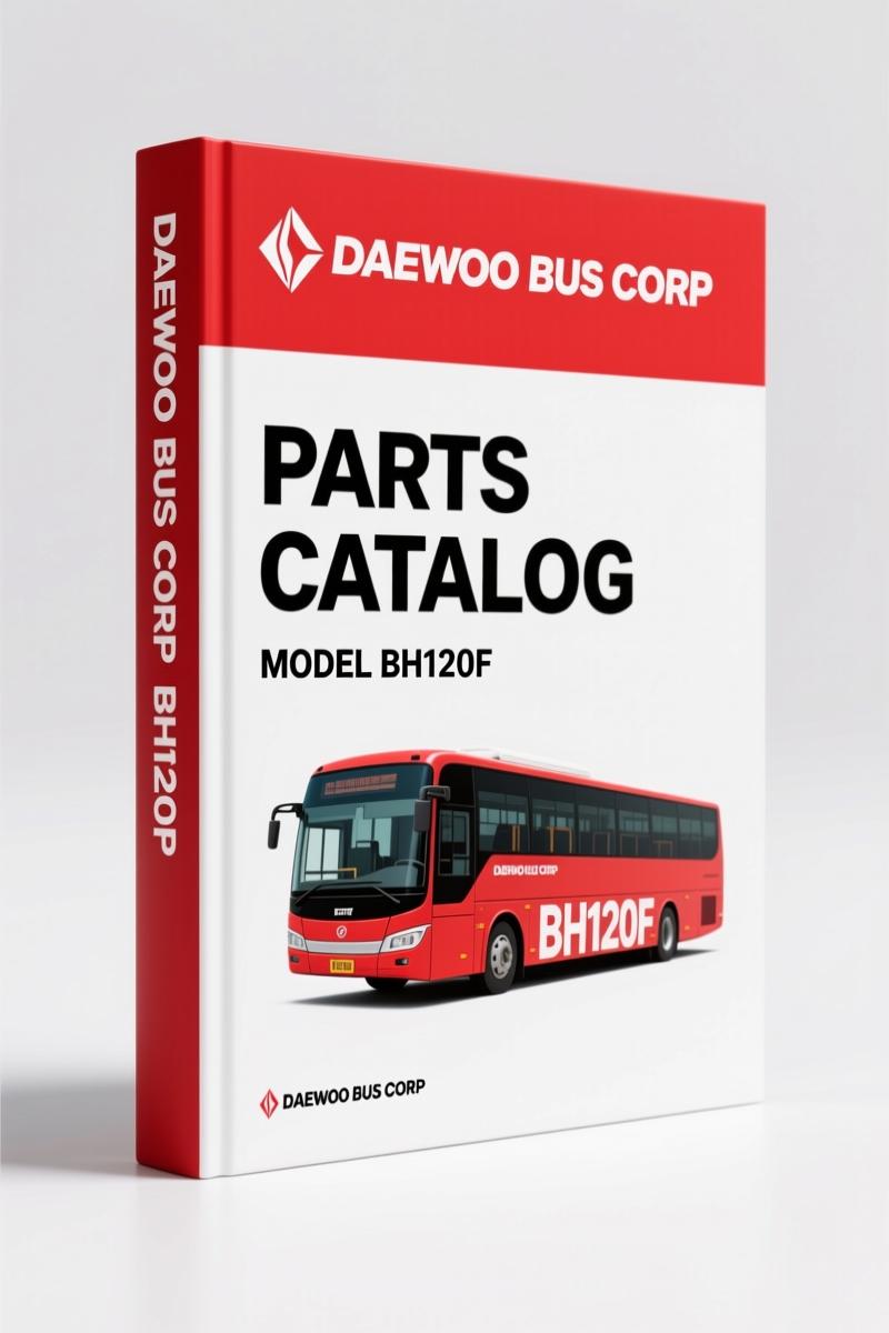 Daewoo BUS BH120F 2009 Parts Catalog – OEM Parts Identification for Fleet Maintenance