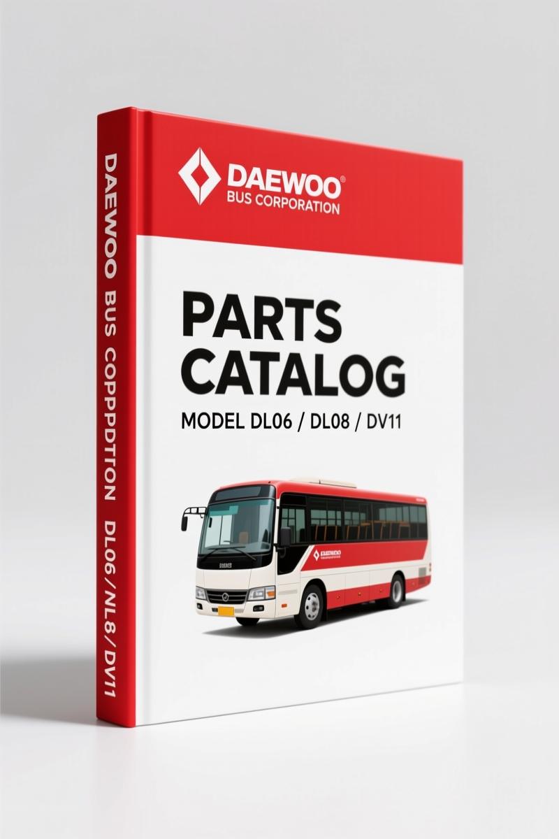 Daewoo BUS DV11, DL08, DL06 2008 Parts Catalog – OEM Exploded Views