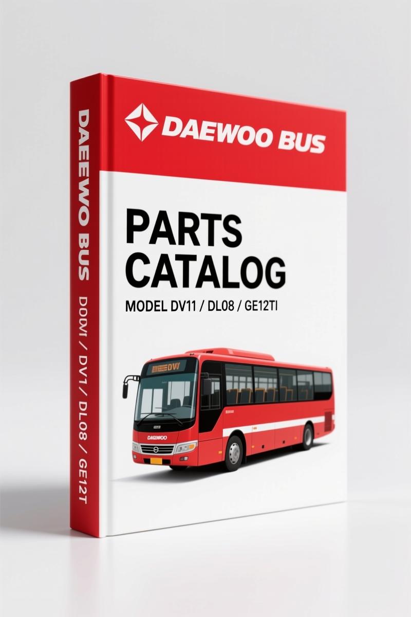 Daewoo BUS DV11, DL08, GE12TI, GE08TI 2004 Parts Catalog – OEM Parts Index
