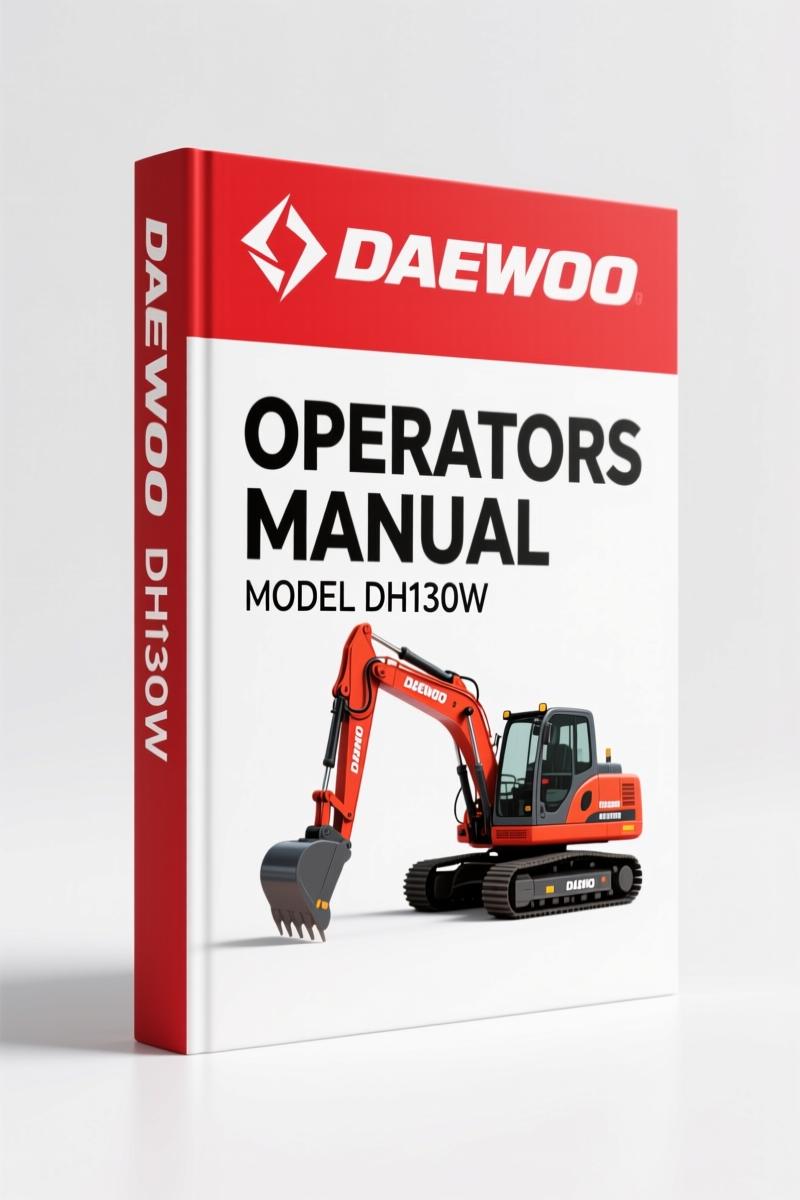 Daewoo DH130W 2022 Operators Manual – OEM Factory Document