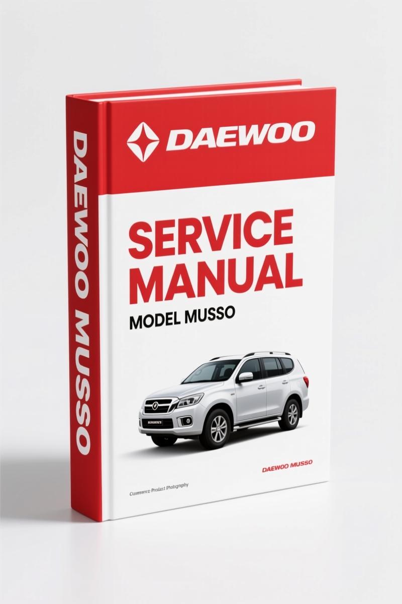 Daewoo Musso Service Manual – Factory-Certified Repair Data (1465 Pages)