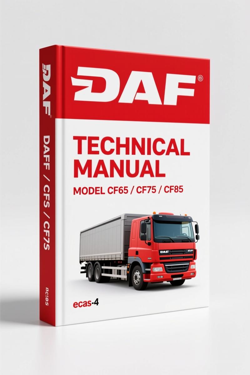 DAF XF105, CF65, CF75, CF85, F735 2007 Technical Manual – ECAS-4