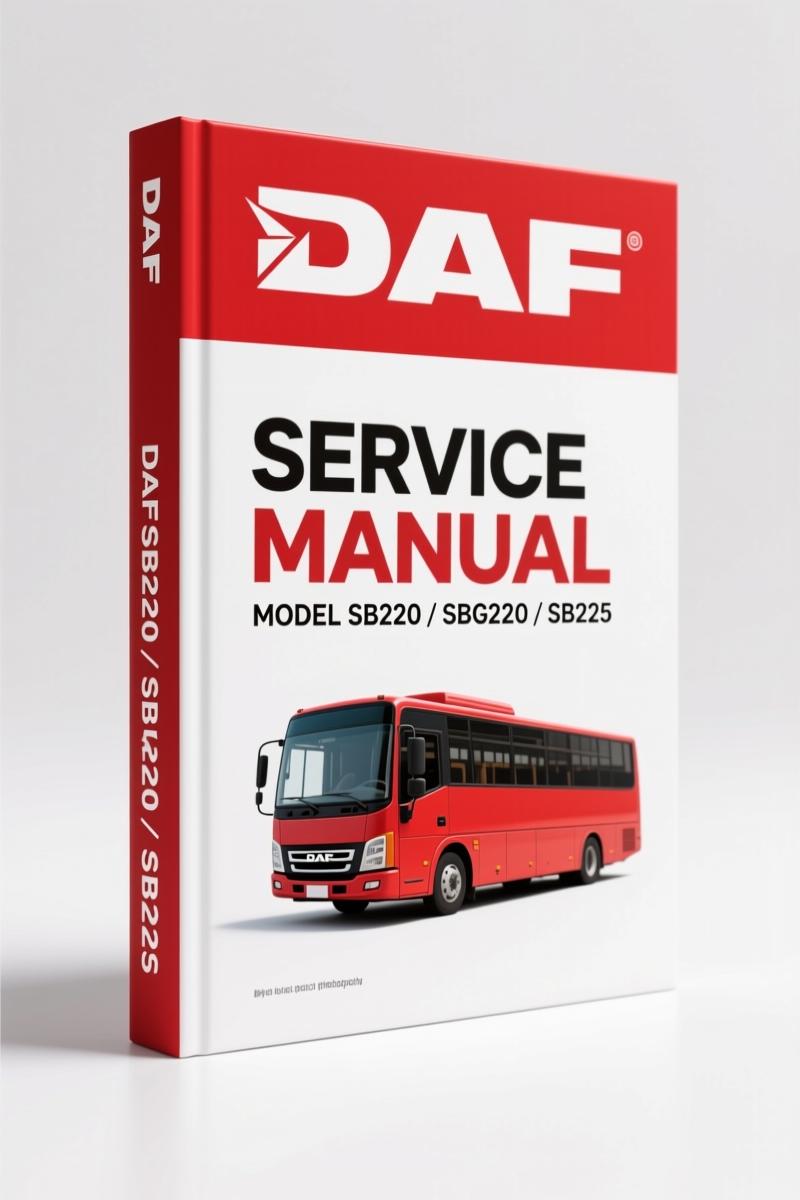DAF Sb220, Sbg220, Sb225, Mb230 Service Manual – OEM Factory Specs