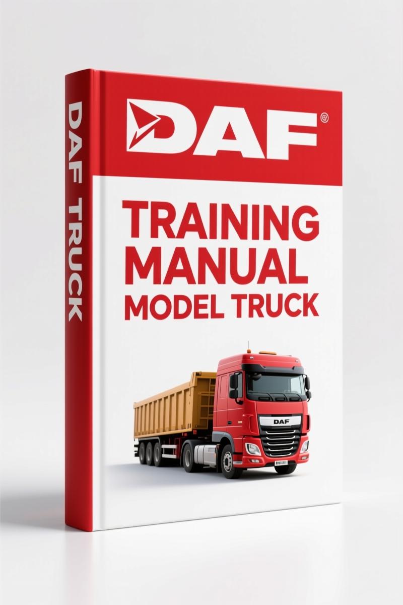 DAF Truck Training Manual – 78-Page OEM Diesel Engine Guide
