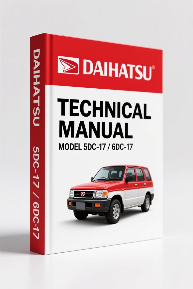 Daihatsu 5DC-17, 6DC-17 Technical Manual – Factory Specs for Diesel Engines