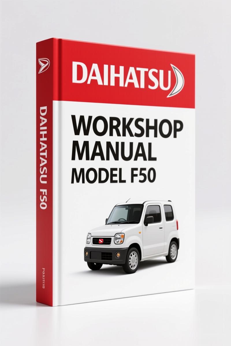 Daihatsu F50 Workshop Manual – OEM Factory Specs for 4WD Systems