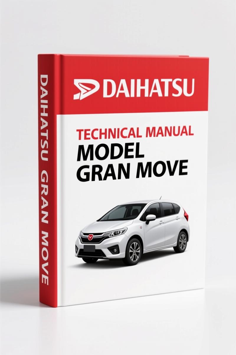Daihatsu GRAN MOVE Technical Manual – 86 Pages of Factory Transmission Specs