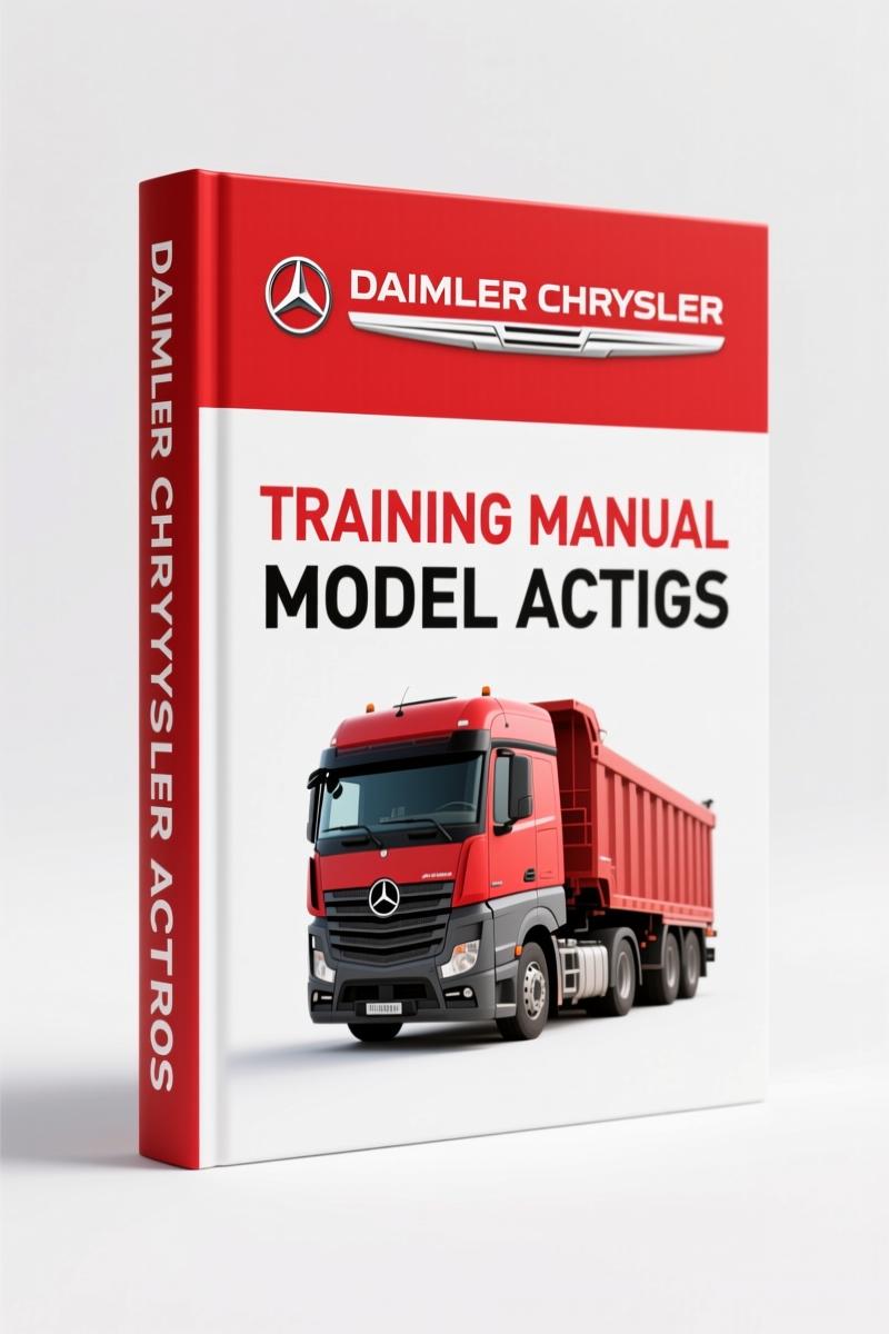 Daimler Chrysler Actros 2002 Training Manual – 251 Pages