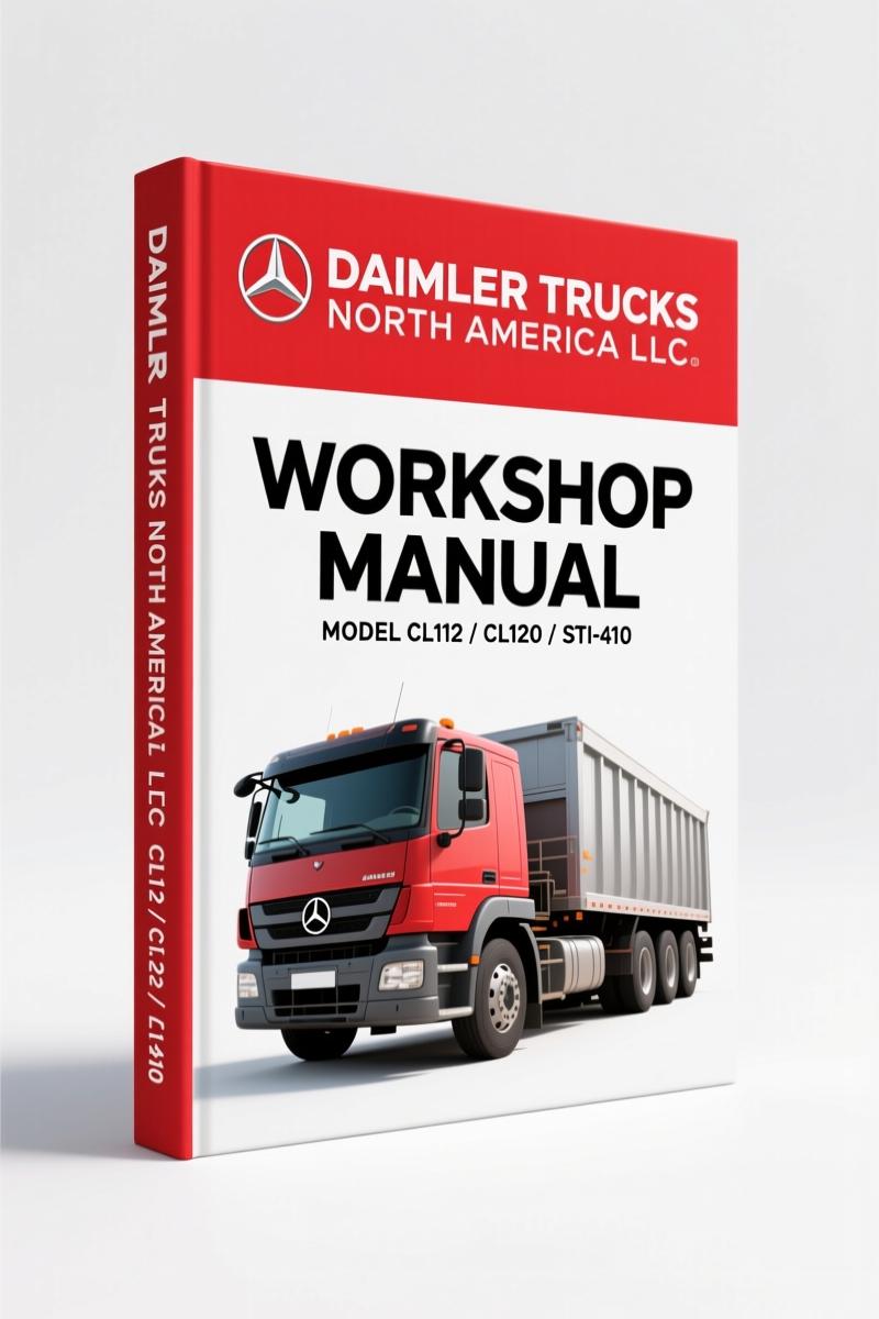 Daimler Trucks North America CL112, CL120, STI-410, S21 2010 Workshop Manual – 2385 Pages
