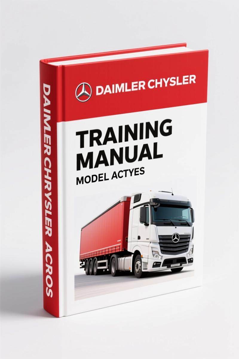 Daimlerchrysler Actros 2003 Training Manual – OEM Electrical System