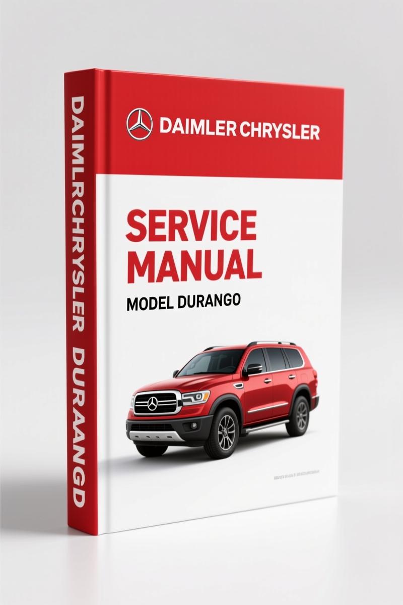 Daimlerchrysler Durango Service Manual – 921-Page OEM Brake & System Data