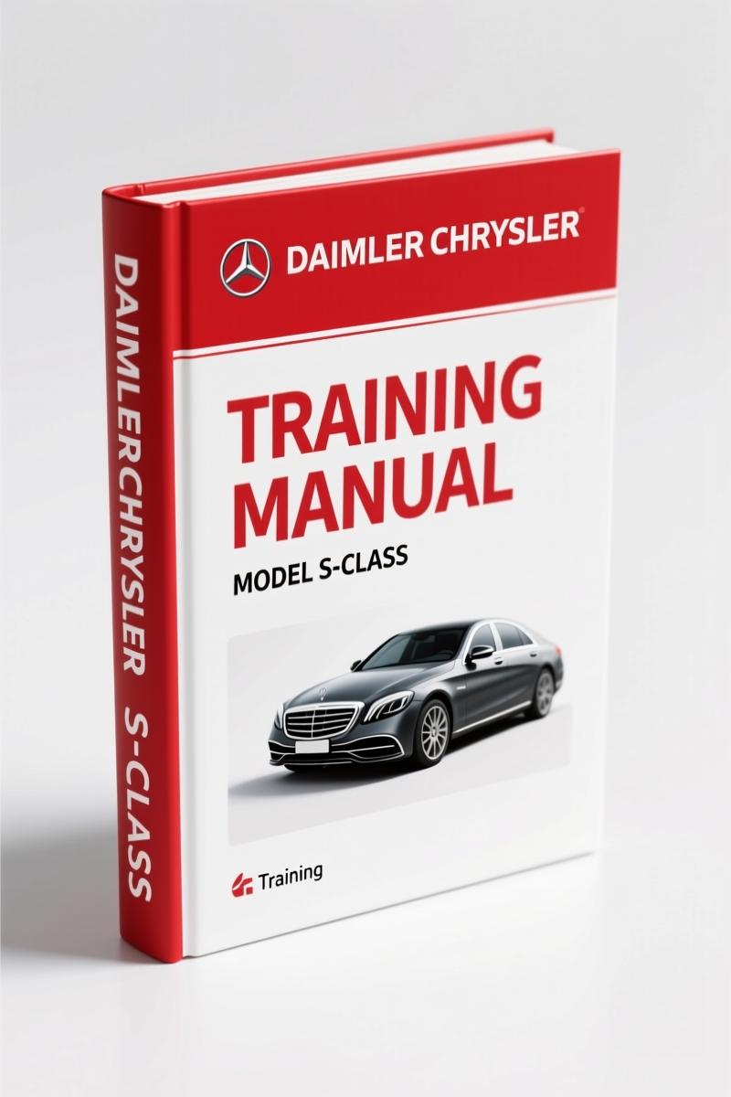 Daimlerchrysler S-class Training Manual – 178-Page OEM Document