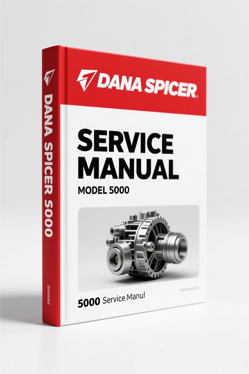 Dana Spicer 5000 Service Manual - 55 Pages of Factory Transmission Specs