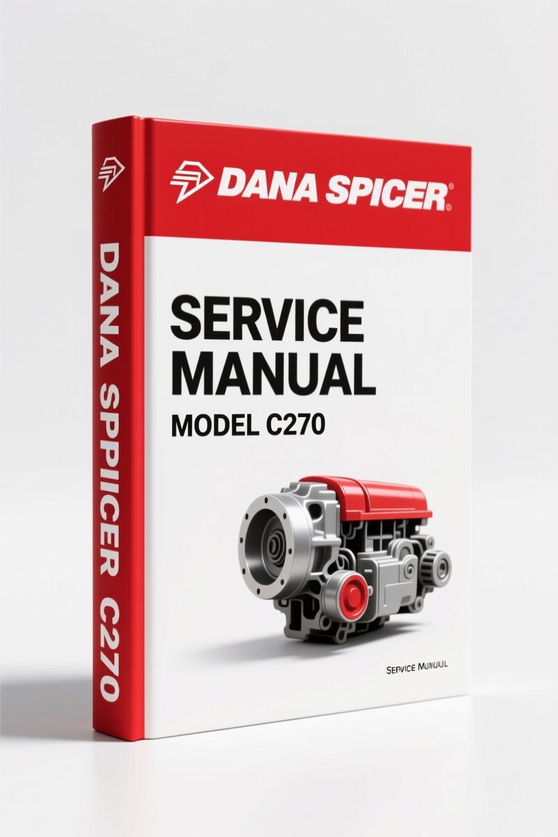 Dana Spicer C270 1997 Service Manual – Torque Converter Specs