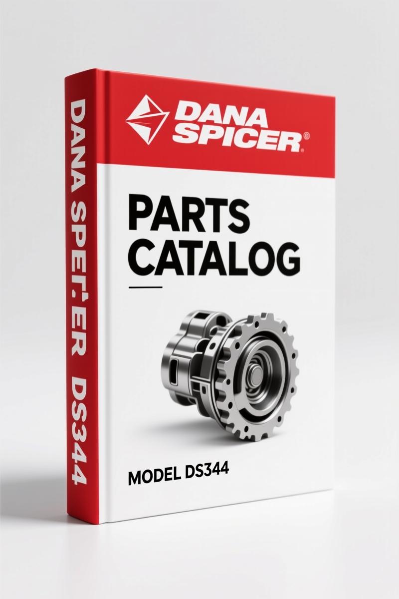 Dana Spicer DS344, DS404, DS405, DS454, DS404-P 2005 Parts Catalog – 44 Pages