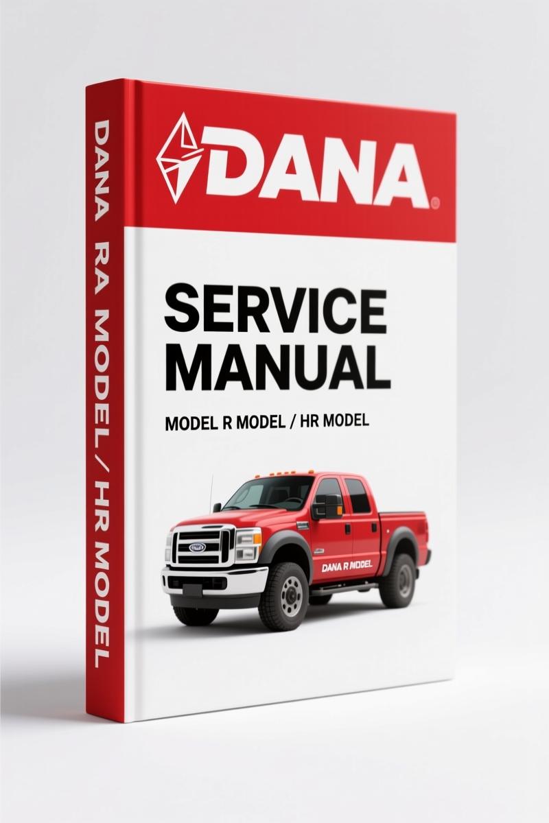 Dana Spicer R Model HR Model Service Manual 101 Pages OEM