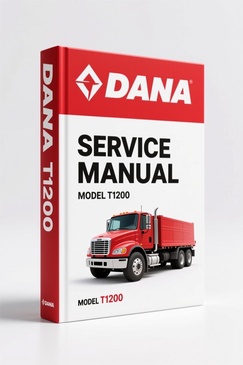 Dana Spicer T1200 1990 Service Manual – OEM Transmission Repair Specs