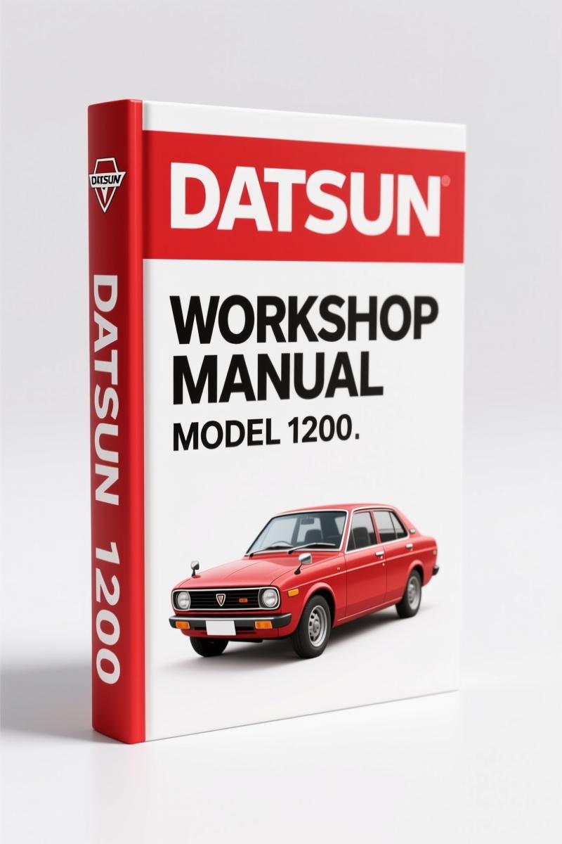 Datsun 1200 Workshop Manual – Factory Repair Specs 1969-1973