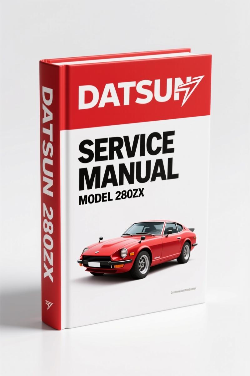 Datsun 280ZX 1981 Service Manual – 708 Pages of OEM Repair Data
