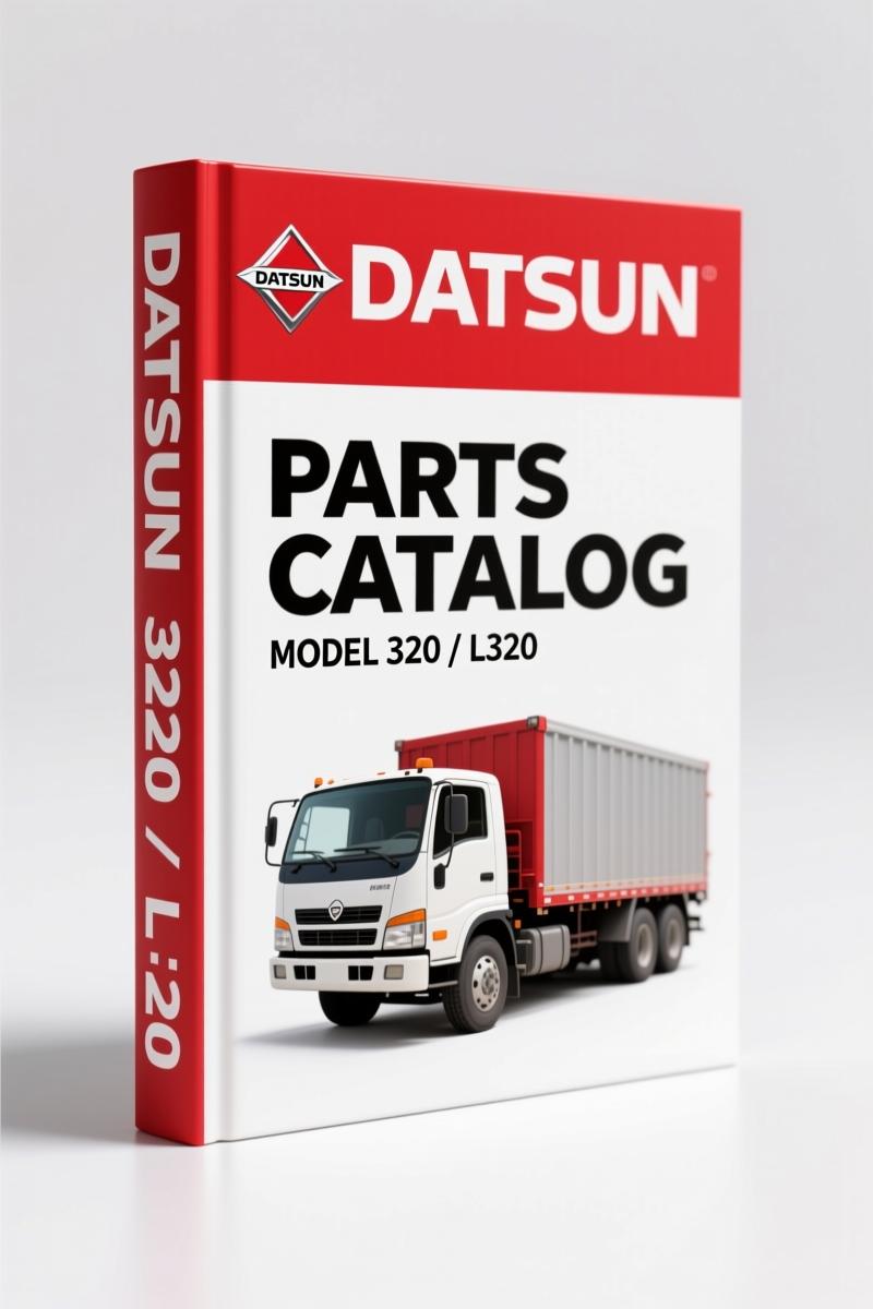 Datsun 320, L320 1963 Parts Catalog – 258-Page OEM Specs