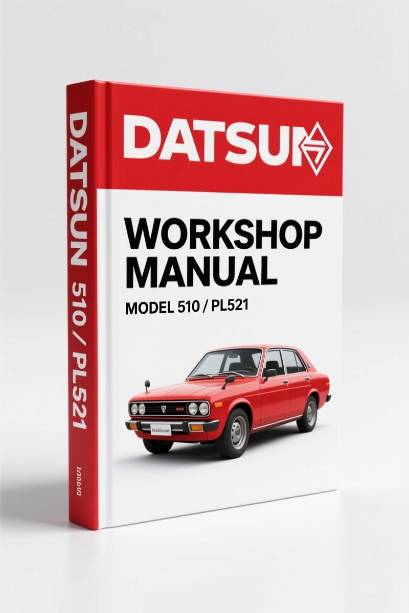 Datsun 510 Service Manual – 249 Pages of OEM Factory Specs