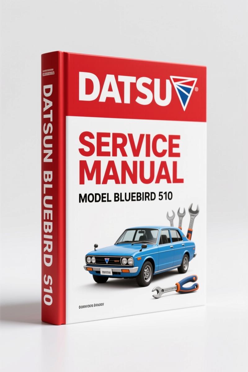 Datsun Bluebird 510 Service Manual – 31-Page OEM Tool Specs