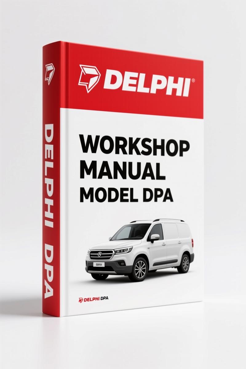 Delphi DPA 2008 Workshop Manual – 127 Pages Factory Injection Pump Service