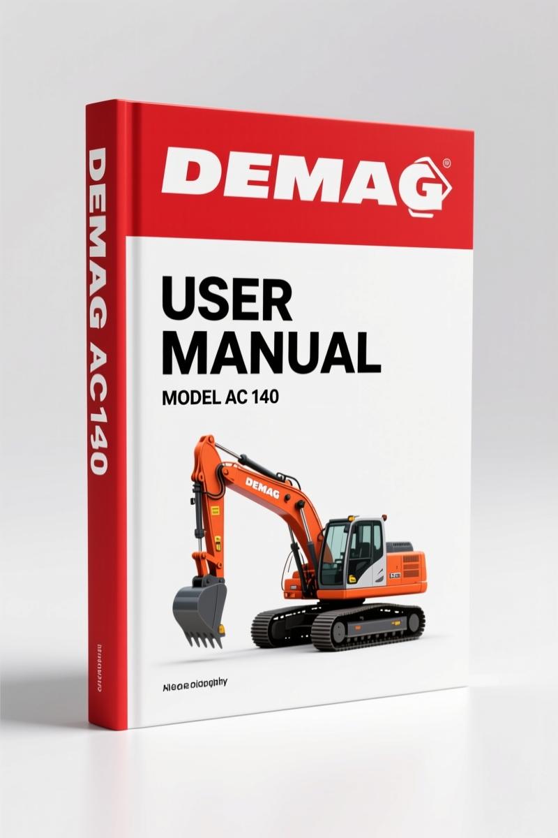 Terex Demag AC 140 User Manual – OEM Crane Operation Specs – 36 Pages