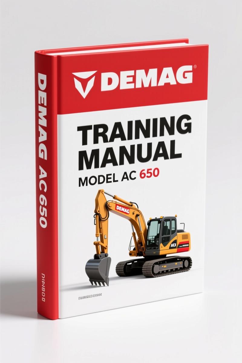 Terex Demag AC 650 Training Manual – 512 Page Factory Spec Document