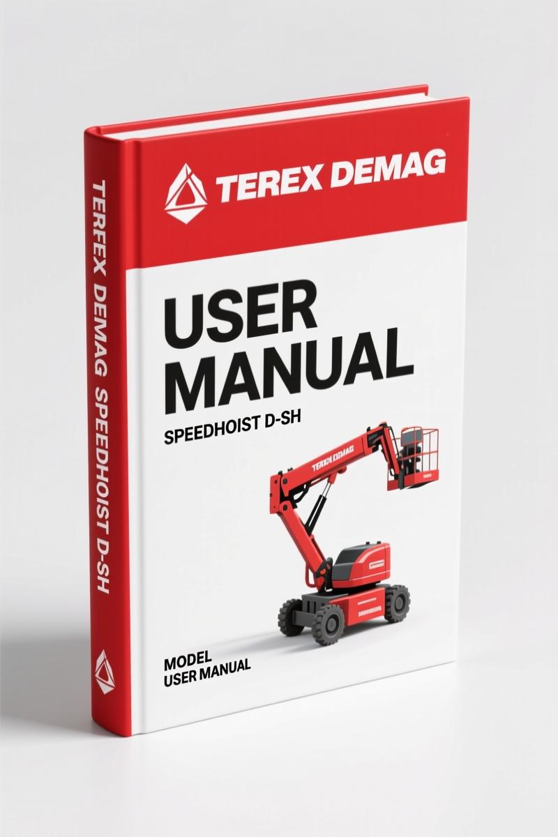 Terex Demag SpeedHoist D-SH User Manual – 124 Pages of OEM Specs