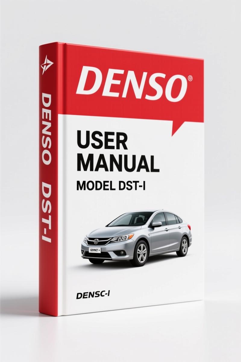 Denso DST-i User Manual – PC Oscilloscope Software Diagnostics Guide