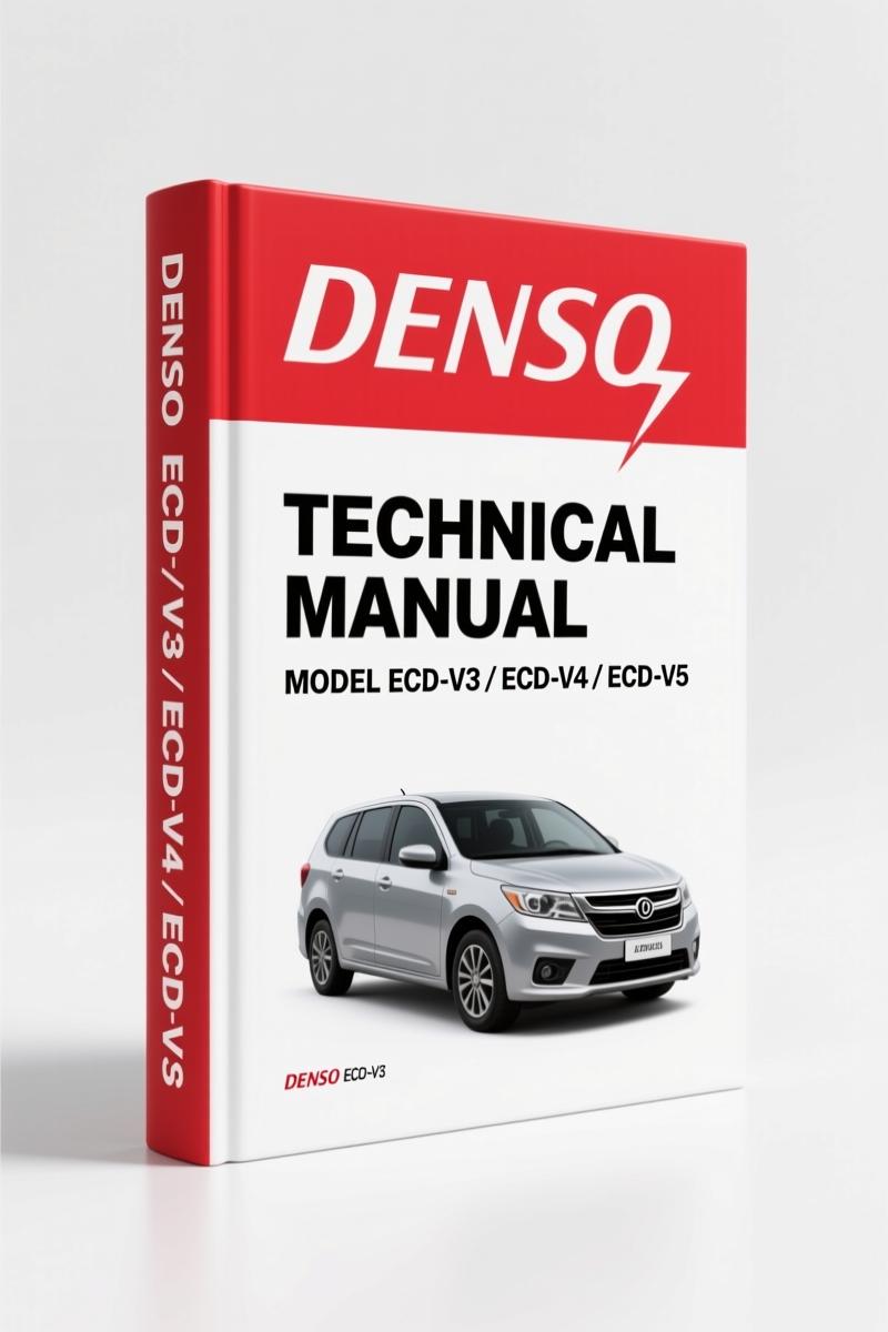 Denso ECD-V3, ECD-V4, ECD-V5 2000 Technical Manual – Factory Specs