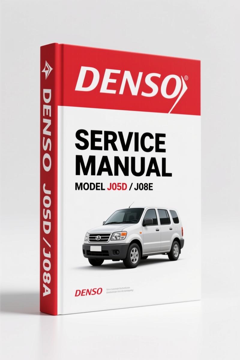 Denso J05D, J08E 2007 Service Manual – 58-Page Factory CRS Operation Guide