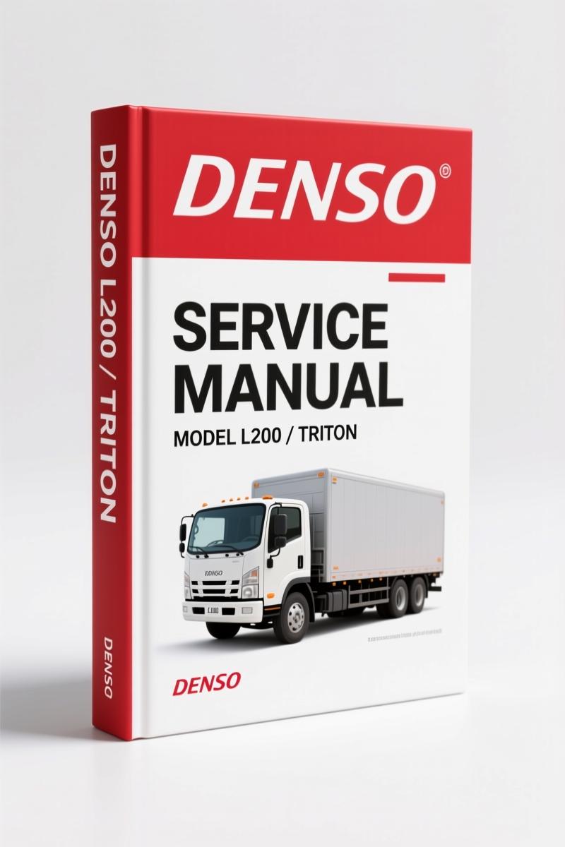 Denso L200, TRITON 2005 Service Manual – Factory Common Rail System Operation