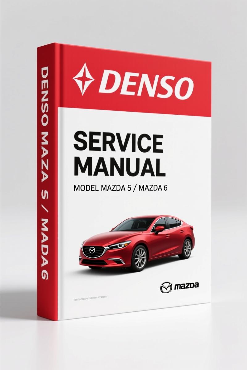 Denso MAZDA 5, MAZDA 6 2005 Service Manual – HP3 Common Rail