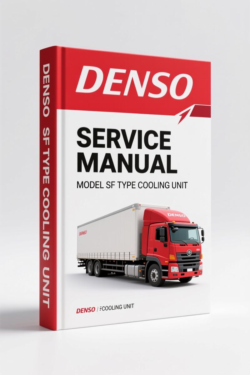 Denso SF Type Cooling Unit 2003 Service Manual – 129 Pages of Factory Refrigeration Specs