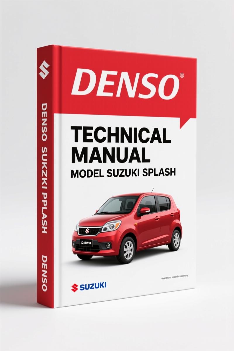 Denso Suzuki Splash 2008 Technical Manual – Spark Plug Specs