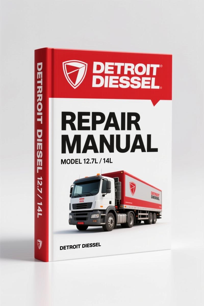 Detroit Diesel 12.7L, 14L Repair Manual – Factory Specs & Procedures