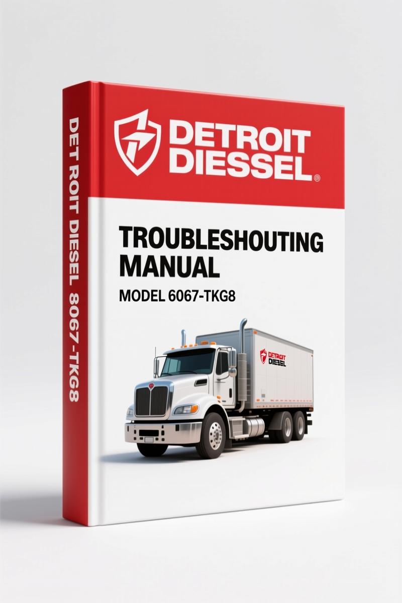 Detroit Diesel 6067-TKG8 2004 Troubleshooting Manual – 36 Pages of OEM Specs