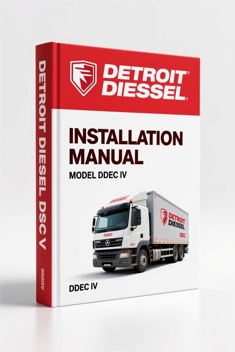 Detroit Diesel DDEC IV 2002 Installation Manual – 749 Pages of Factory Specs