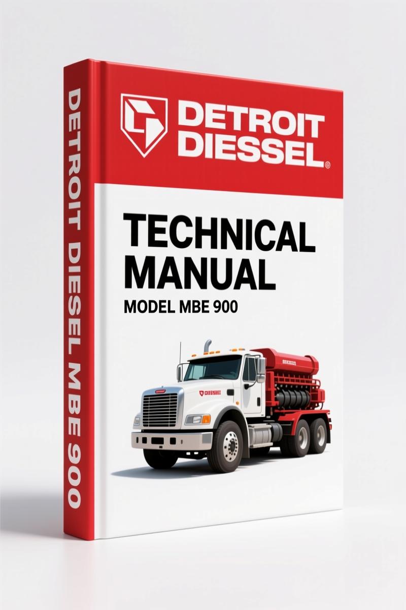 Detroit Diesel MBE 4000, MBE 900 2004 Technical Manual – Factory DDEC Specs